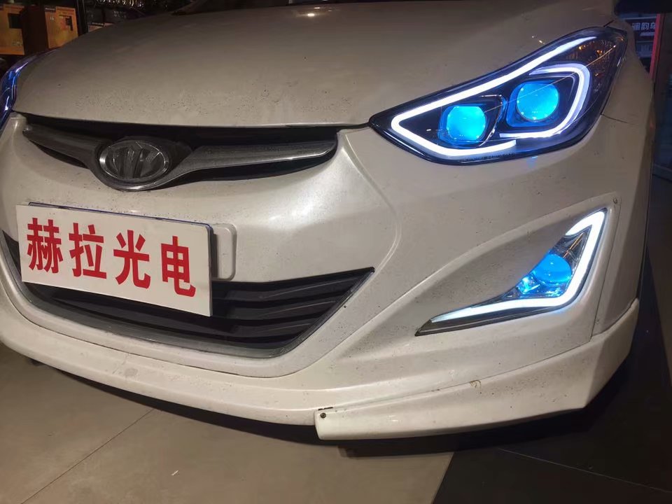 呼市汽车灯光升级